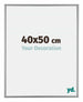 Kent Aluminium Bilderrahmen 40x50cm Platin Vorne Messe | Yourdecoration.at