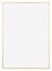 Kent Aluminium Bilderrahmen 42x59 4cm A2 Gold Vorne | Yourdecoration.at