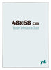 Kent Aluminium Bilderrahmen 48x68cm Silber Hochglanz Vorne Messe | Yourdecoration.at