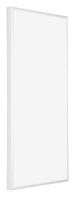 Kent Aluminium Bilderrahmen 50x100cm Weiss Hochglanz Vorne Schrag | Yourdecoration.at