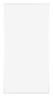 Kent Aluminium Bilderrahmen 50x100cm Weiss Hochglanz Vorne | Yourdecoration.at