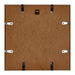Kent Aluminium Bilderrahmen 55x55cm Weiss Hochglanz Ruckseite | Yourdecoration.at