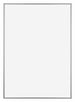 Kent Aluminium Bilderrahmen 59 4x84cm A1 Platin Vorne | Yourdecoration.at