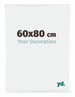 Kent Aluminium Bilderrahmen 60x80cm Weiss Hochglanz Vorne Messe | Yourdecoration.at
