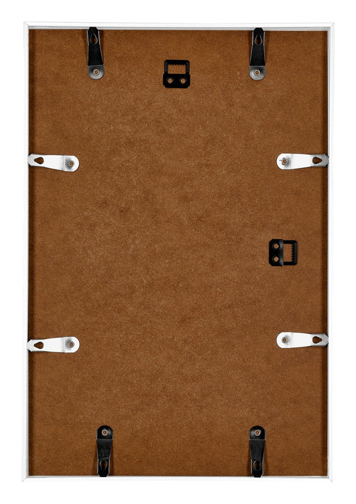 Kent Aluminium Bilderrahmen 60x90cm Weiss Hochglanz Ruckseite | Yourdecoration.at