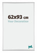 Kent Aluminium Bilderrahmen 62x93cm Silber Hochglanz Vorne Messe | Yourdecoration.at