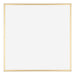 Kent Aluminium Bilderrahmen 70x70cm Gold Vorne | Yourdecoration.at