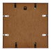 Kent Aluminium Bilderrahmen 70x70cm Kupfer Ruckseite | Yourdecoration.at