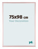 Kent Aluminium Bilderrahmen 75x98cm Kupfer Vorne Messe | Yourdecoration.at