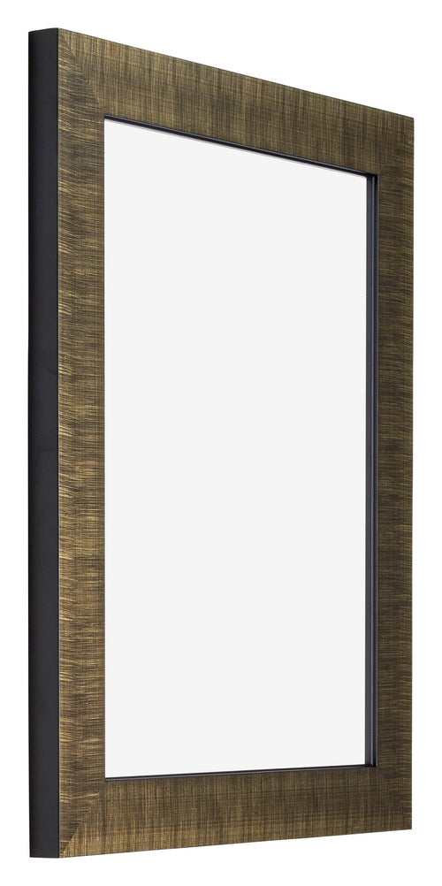 Leeds Holz Bilderrahmen 18x24cm Champagner Geburstet Vorne Schrag | Yourdecoration.at