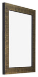 Leeds Holz Bilderrahmen 18x24cm Champagner Geburstet Vorne Schrag | Yourdecoration.at