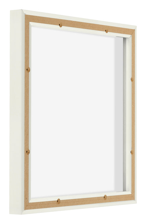 Lyon MDF Schattenfugenrahmen 1 1 Weiss Matt Ruckseite Schrag | Yourdecoration.at