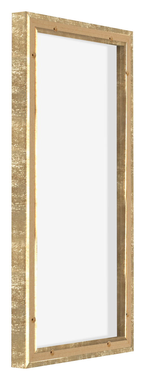 Lyon MDF Schattenfugenrahmen 1 2 Gold Antik Ruckseite Schrag | Yourdecoration.at