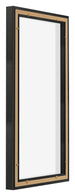 Lyon MDF Schattenfugenrahmen 1 2 Schwarz Matt Ruckseite Schrag | Yourdecoration.at
