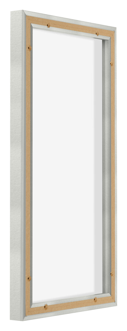 Lyon MDF Schattenfugenrahmen 1 2 Silber Matt Ruckseite Schrag | Yourdecoration.at