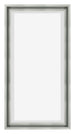 Lyon MDF Schattenfugenrahmen 1 2 Silber Matt Vorne | Yourdecoration.at