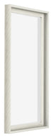 Lyon MDF Schattenfugenrahmen 1 2 White Wash Vorne Schrag | Yourdecoration.at