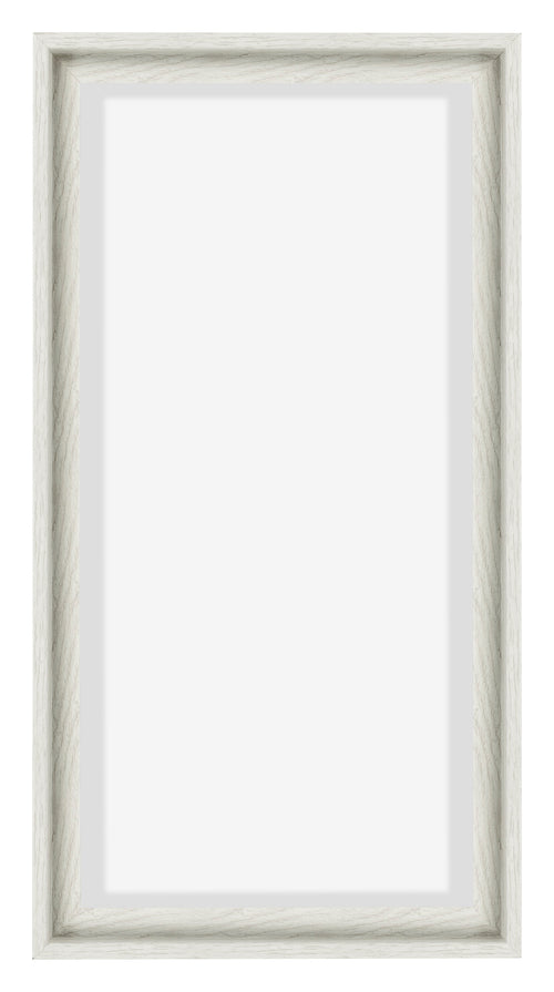 Lyon MDF Schattenfugenrahmen 1 2 White Wash Vorne | Yourdecoration.at