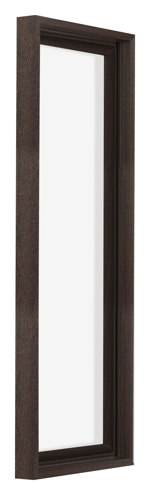Lyon MDF Schattenfugenrahmen 1 3 Eiche Dunkel Vorne Schrag | Yourdecoration.at