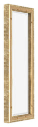 Lyon MDF Schattenfugenrahmen 1 3 Gold Antik Ruckseite Schrag | Yourdecoration.at
