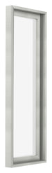 Lyon MDF Schattenfugenrahmen 1 3 Silber Matt Vorne Schrag | Yourdecoration.at