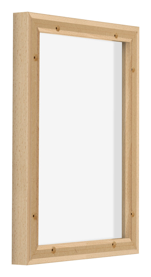 Lyon MDF Schattenfugenrahmen 3 4 Buche Ruckseite Schrag | Yourdecoration.at