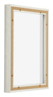 Lyon MDF Schattenfugenrahmen 3 4 White Wash Ruckseite Schrag | Yourdecoration.at