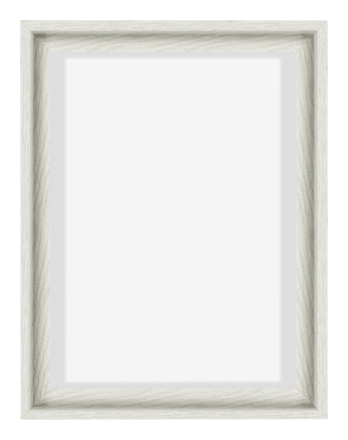 Lyon MDF Schattenfugenrahmen 3 4 White Wash Vorne | Yourdecoration.at
