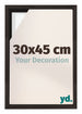 Lyon MDF Schattenfugenrahmen 30x45cm Eiche Dunkel Vorne Messe | Yourdecoration.at