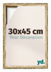 Lyon MDF Schattenfugenrahmen 30x45cm Gold Antik Vorne Messe | Yourdecoration.at