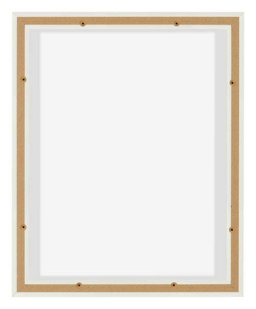 Lyon MDF Schattenfugenrahmen 4 5 Weiss Matt Ruckseite | Yourdecoration.at