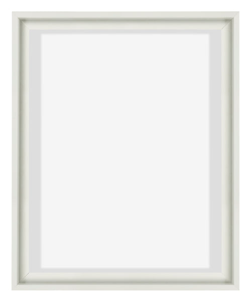 Lyon MDF Schattenfugenrahmen 4 5 Weiss Matt Vorne | Yourdecoration.at