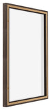 Lyon MDF Schattenfugenrahmen 5 7 Eiche Dunkel Ruckseite Schrag | Yourdecoration.at