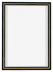 Lyon MDF Schattenfugenrahmen 5 7 Schwarz Matt Ruckseite | Yourdecoration.at