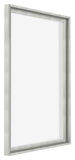 Lyon MDF Schattenfugenrahmen 5 7 Silber Matt Vorne Schrag | Yourdecoration.at