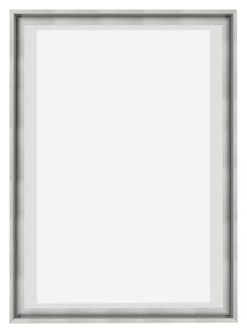 Lyon MDF Schattenfugenrahmen 5 7 Silber Matt Vorne | Yourdecoration.at