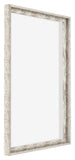 Lyon MDF Schattenfugenrahmen 5 7 Weiss Vintage Vorne Schrag | Yourdecoration.at