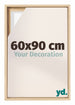 Lyon MDF Schattenfugenrahmen 60x90cm Buche Vorne Messe | Yourdecoration.at