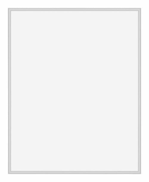 Miami Aluminium Bilderrahmen 20x25cm Silber Matt Vorne | Yourdecoration.at