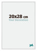 Miami Aluminium Bilderrahmen 20x28cm Silber Matt Vorne Messe | Yourdecoration.at