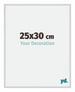 Miami Aluminium Bilderrahmen 25x30cm Silber Matt Vorne Messe | Yourdecoration.at
