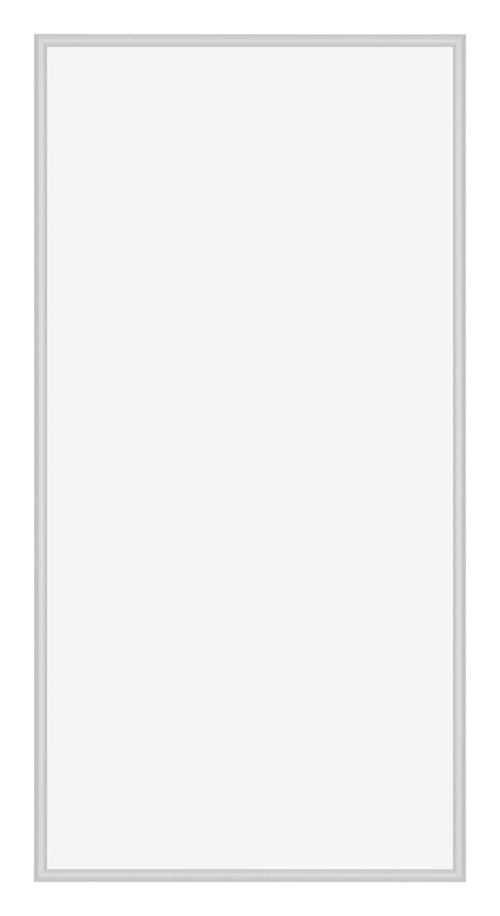 Miami Aluminium Bilderrahmen 45x80cm Silber Matt Vorne | Yourdecoration.at