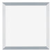 Mura MDF Bilderrahmen 20x20cm Aluminium Geburstet Vorne | Yourdecoration.at