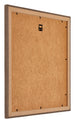 Mura MDF Bilderrahmen 20x20cm Nussbaum Dunkel Rucksteite Schrag | Yourdecoration.at
