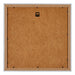 Mura MDF Bilderrahmen 20x20cm Silber Matt Rucksteite | Yourdecoration.at