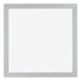 Mura MDF Bilderrahmen 20x20cm Silber Matt Vorne | Yourdecoration.at