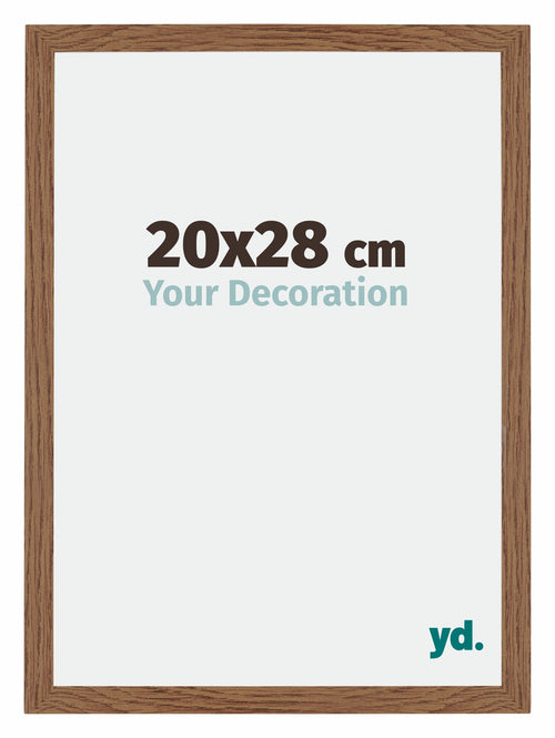 Mura MDF Bilderrahmen 20x28cm Eiken Rustiek Vorne Messe | Yourdecoration.at