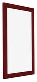 Mura MDF Bilderrahmen 20x30cm Weinrot Gewischt Vorne Schrag | Yourdecoration.at