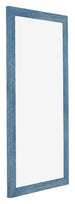 Mura MDF Bilderrahmen 20x40cm Hell Blau Geveegd Vorne Schrag | Yourdecoration.at