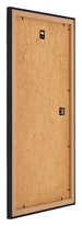 Mura MDF Bilderrahmen 20x40cm Schwarz Gemasert Rucksteite Schrag | Yourdecoration.at